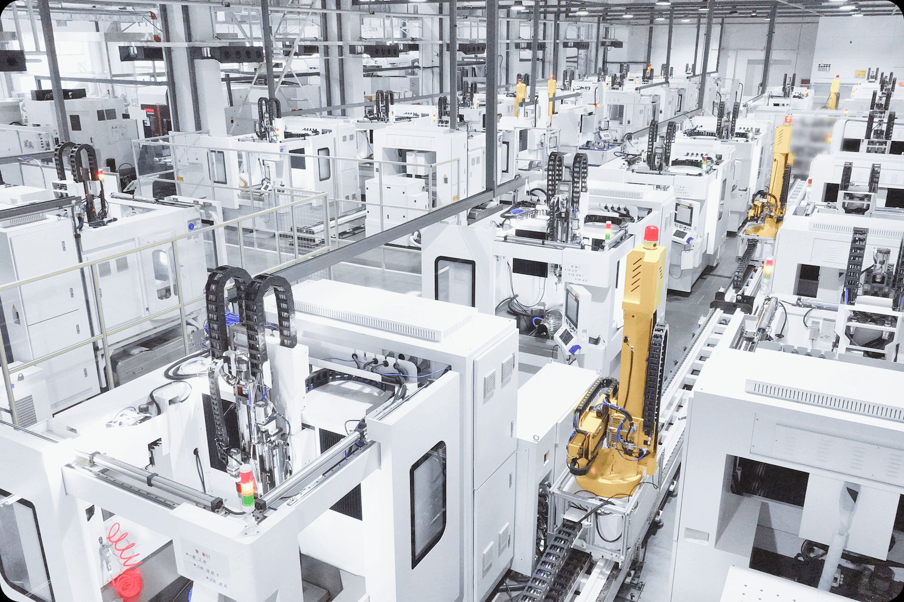 Eliminating operators, material handlers, and in-process inspectors — achieving true 24/7 lights-out factory operation.